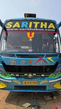 Saritha Tours and Travels Bus-Front Image