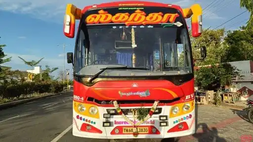 SKANDA TRAVELS Bus-Front Image
