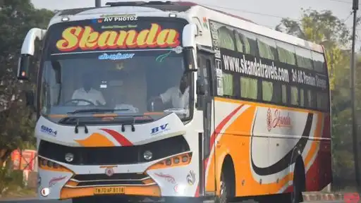 SKANDA TRAVELS Bus-Front Image