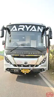 Aryan Travels Bus-Front Image