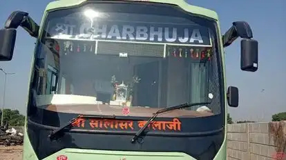 Shree Charbhuja trāvels  Bus-Front Image