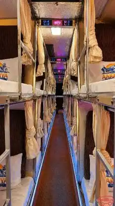 Aaradhya Tours And Travels Bus-Seats layout Image