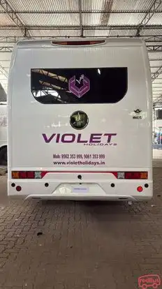  VIOLET HOLIDAYS Bus-Side Image