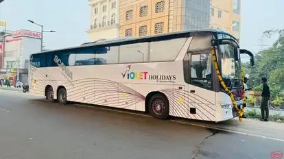  VIOLET HOLIDAYS Bus-Side Image