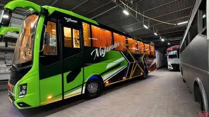 Majumder Travels Bus-Front Image