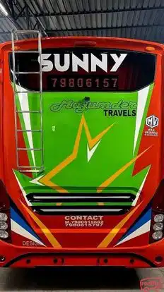 Majumder Travels Bus-Front Image