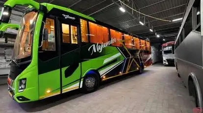 Majumder Travels Bus-Side Image