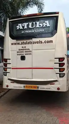 ATULA TRAVELS Bus-Front Image
