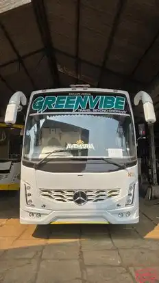 Greenvibe Travels Bus-Front Image