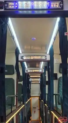Greenvibe Travels Bus-Seats layout Image