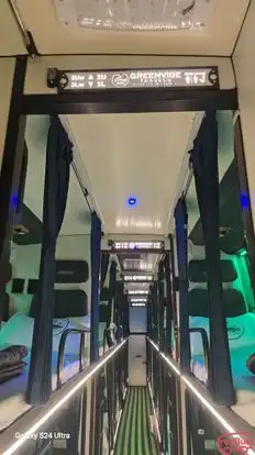 Greenvibe Travels Bus-Seats layout Image
