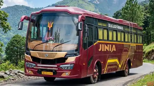 JINIA TRAVELS Bus-Front Image