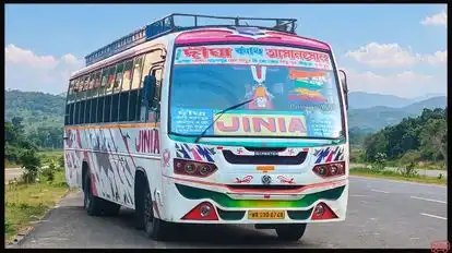 JINIA TRAVELS Bus-Front Image