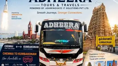 ADHEERA TRAVELS Bus-Front Image