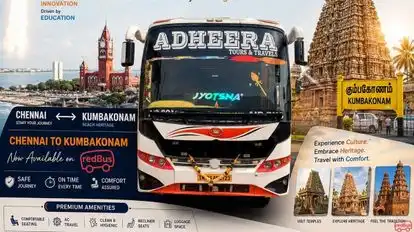 ADHEERA TRAVELS Bus-Front Image