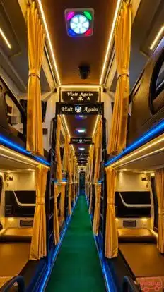 Rajdhani Paribahan  Bus-Seats layout Image