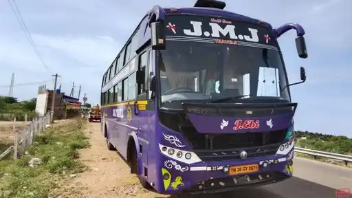 JMJ TRAVELS Bus-Front Image