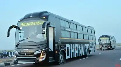 Dhanvarsha Travels Bus-Side Image