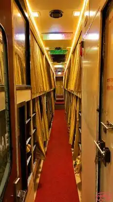 Shree ram travels  Bus-Seats layout Image