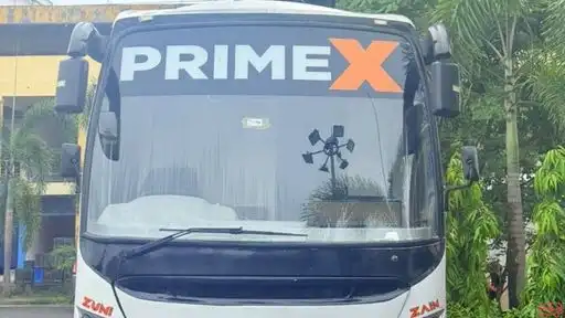 PrimeX Travels Bus-Front Image
