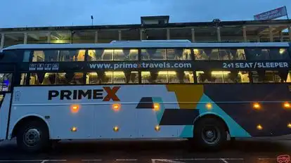 PrimeX Travels Bus-Side Image