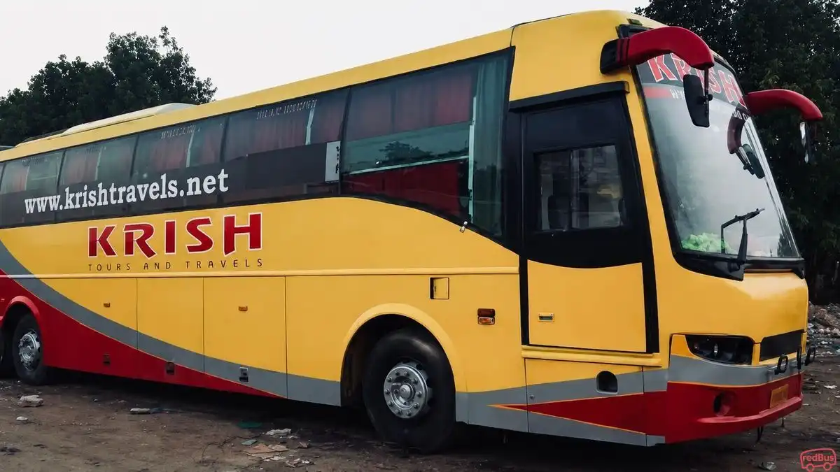 Krish Travels Bus-Front Image
