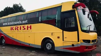Krish Travels Bus-Front Image