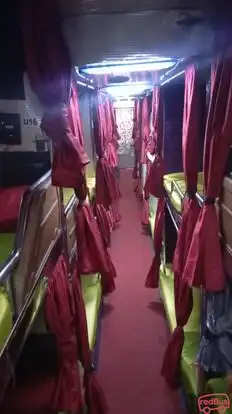 Krish Travels Bus-Seats layout Image