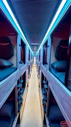 Krish Travels Bus-Seats layout Image