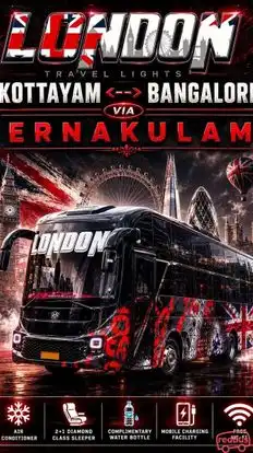 London Travel Lights Bus-Front Image