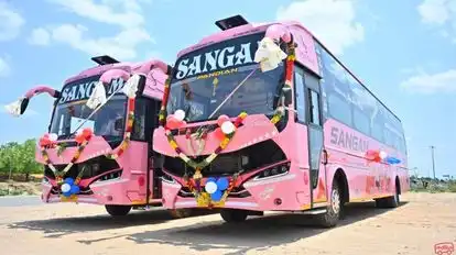 Sangam Travels Bus-Front Image