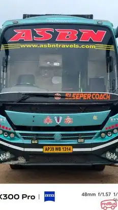 ASBN TRAVELS Bus-Front Image