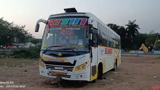 Rishi Tours and Travels Bus-Front Image