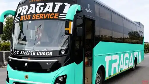 Pragati Bus Service Bus-Front Image