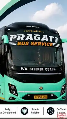 Pragati Bus Service Bus-Front Image