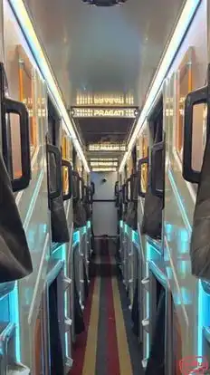 Pragati Bus Service Bus-Seats layout Image