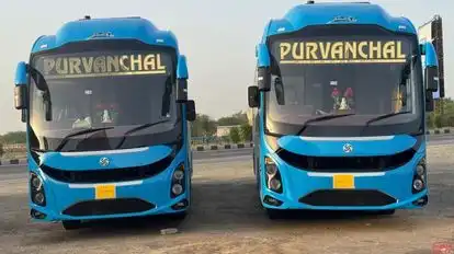 Purvanchal express Bus-Front Image