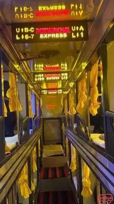 Purvanchal express Bus-Seats layout Image