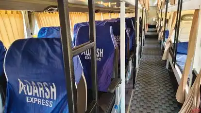 ADARSH EXPRESS Bus-Seats layout Image