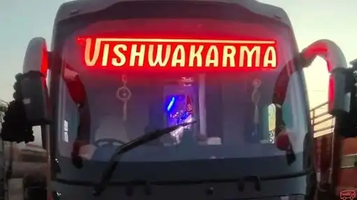Jay Vishwakarma Travels JVKT Bus-Front Image