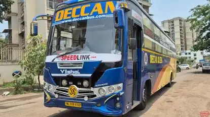 Deccan Tours & Travels Bus-Front Image