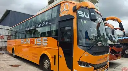 Sunrise Tours And Travels Bus-Side Image