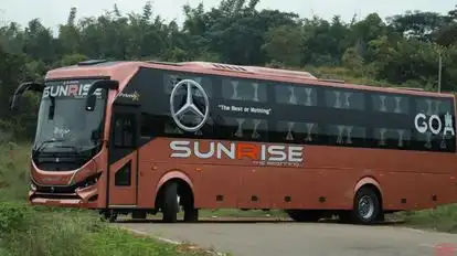 Sunrise Tours And Travels Bus-Side Image