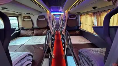 Sunrise Tours And Travels Bus-Seats Image