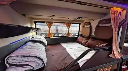 Sunrise Tours And Travels Bus-Seats Image