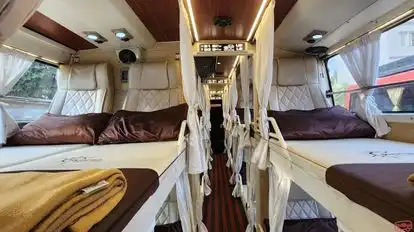 Sunrise Tours And Travels Bus-Seats layout Image