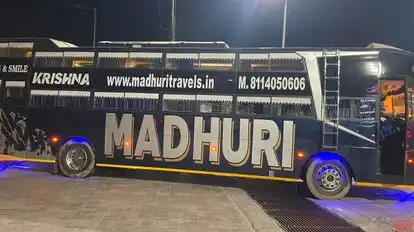 Madhuri travels Bus-Side Image