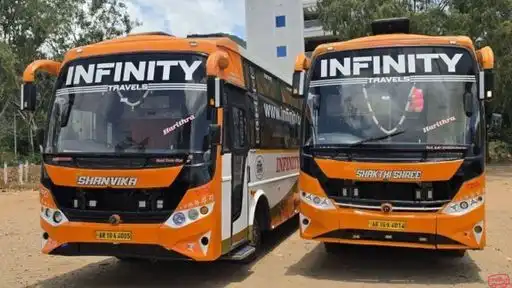 infinity travels Bus-Front Image