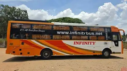 infinity travels Bus-Side Image