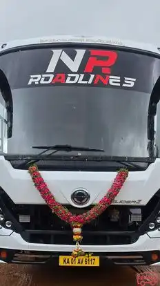 N R Roadlines  Bus-Front Image
